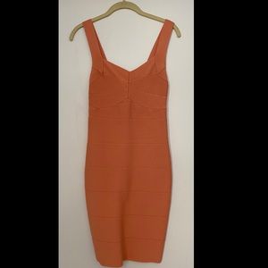 Peach Bandage Dress